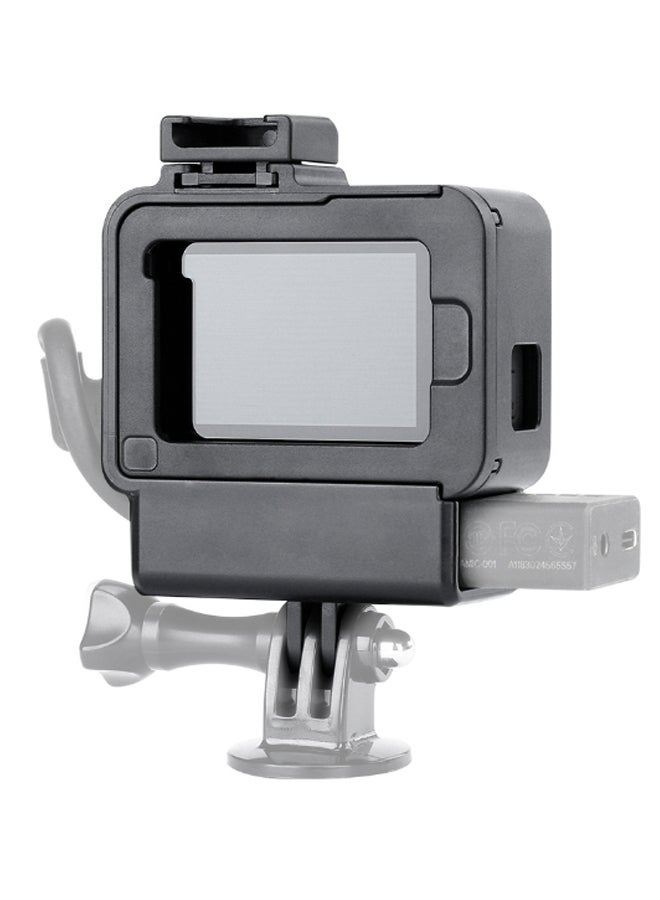 NIBEMINENT Action Camera Housing Shell Vlogging Cage Mount Black/Grey  - Image 3