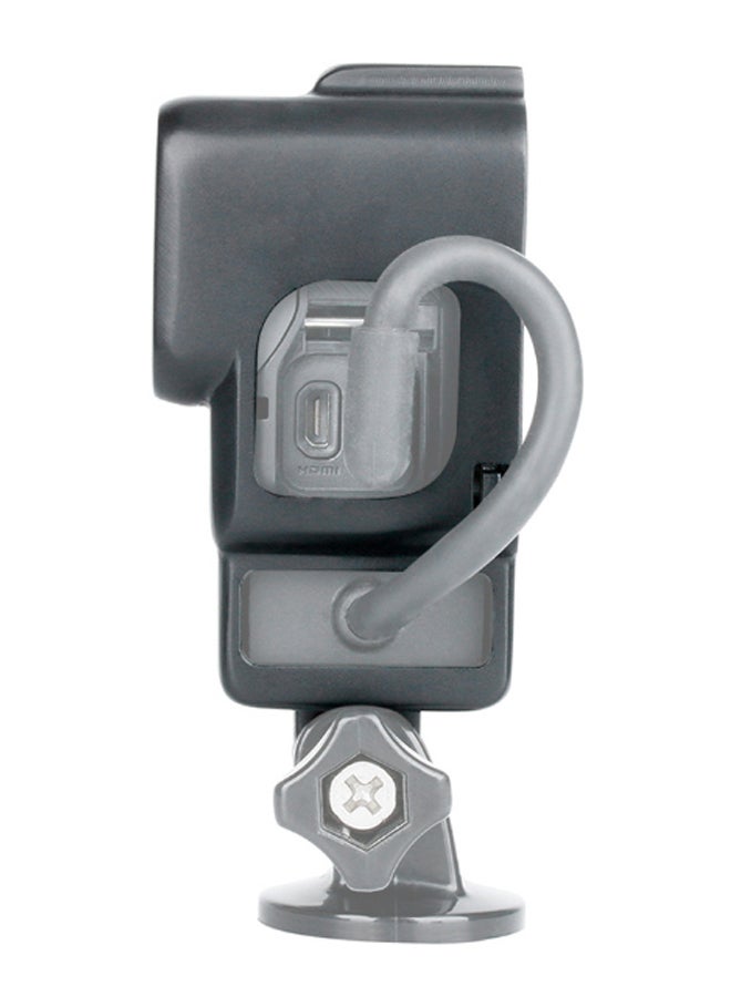 NIBEMINENT Action Camera Housing Shell Vlogging Cage Mount Black/Grey  - Image 2