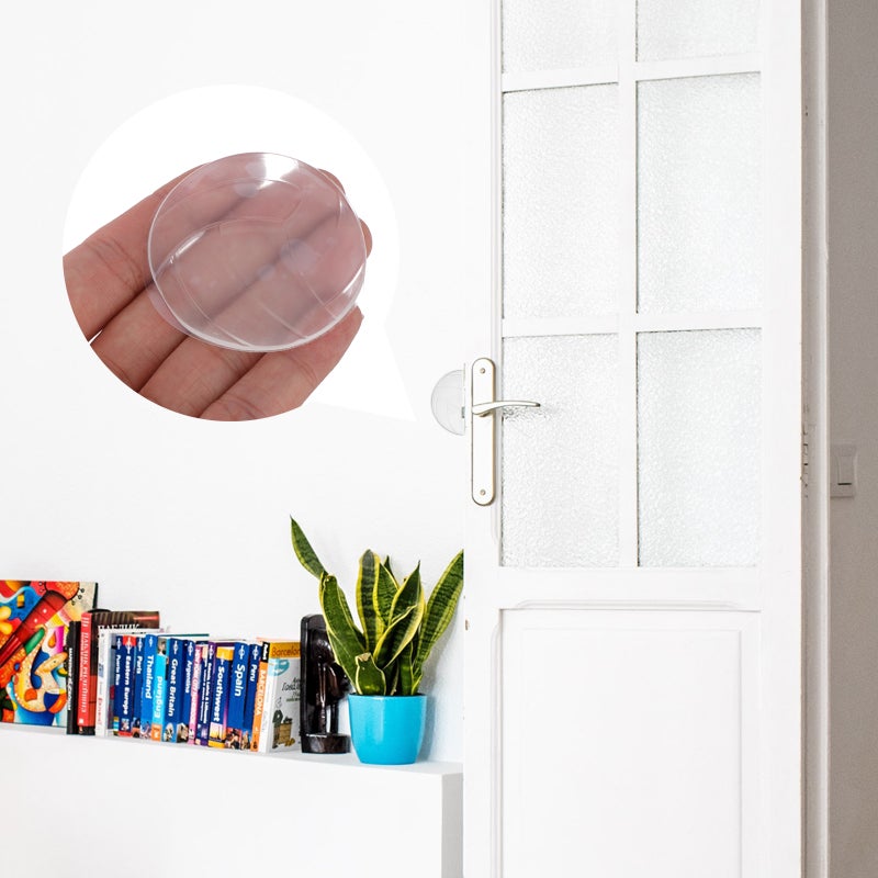 5 Pcs Door Wall Protector Self Adhesive Bumper Protector Home Supplies - Image 4