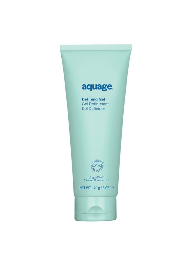 Aquage AQUAGE. Defining Gel, For Curly, Wavy or Permed Hair - Unites Hair Strands For Well-Defined Curls Without The Frizz, 6 Fl Oz  - Image 1