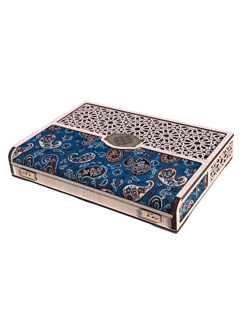 Joza Box L324TB - Wooden Gift Box - For Nuts , Dry Fruit , Sweets , Dates and Other Food Stuff - Image 1