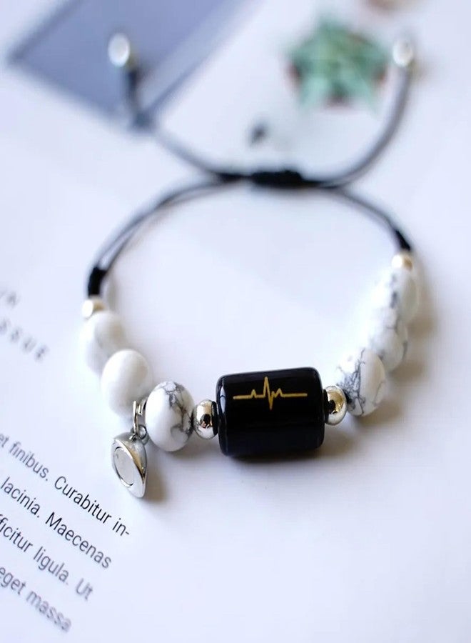 Thrillz Matching Bracelet For Women Megnetic Heart Beads Couple Bracelet For Men Women Girls Frienship kada Jewellery - Image 3