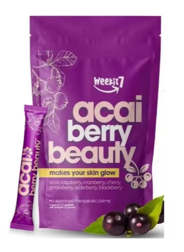 WEEKiT7 Acai Berry Beauty Makes Your Skin Glow