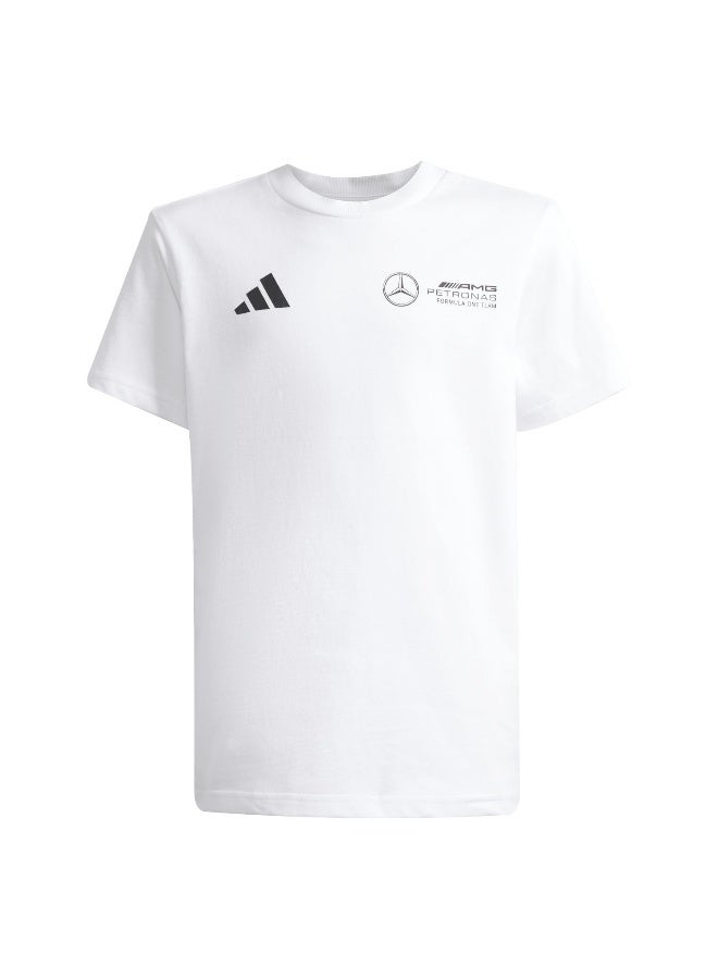 adidas تيشيرت أديداس للجنسين أبيض رياضي - Image 1