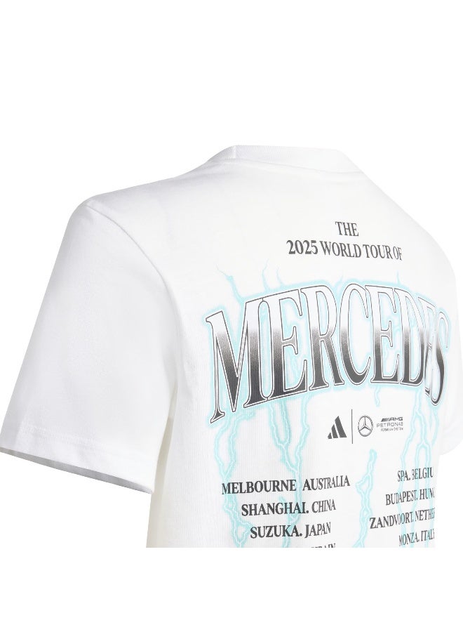 adidas تيشيرت أديداس للجنسين أبيض رياضي - Image 5