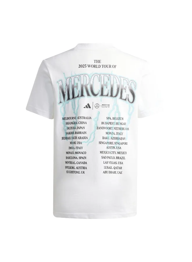 Adidas Adidas Mer Gfxt G3W Y U White Motorsport T-Shirts For Unisex
