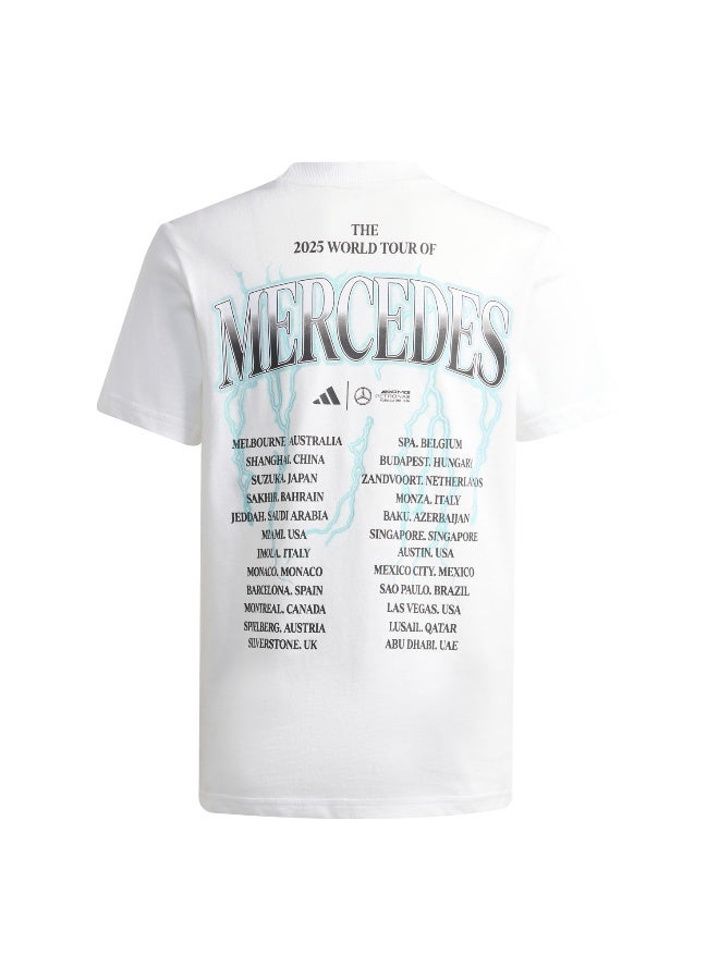 adidas تيشيرت أديداس للجنسين أبيض رياضي - Image 2