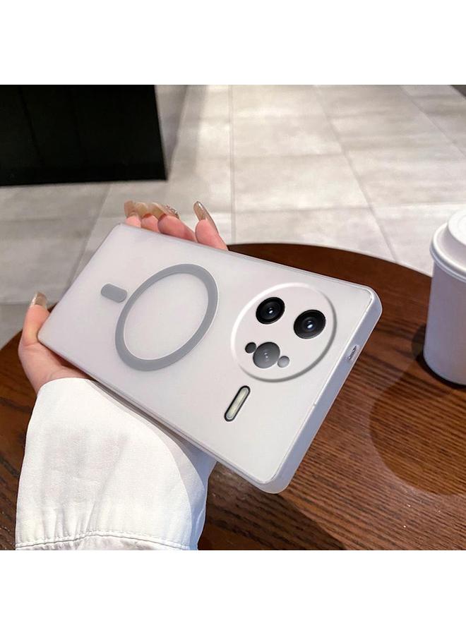 erorex Case For Redmi K80 Pro Fine Hole Ice Fog MagSafe PC Phone Case - Image 1