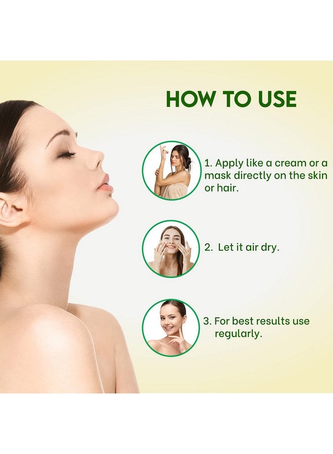 KAZIMA Aloe Turmeric Gel With Pure Aloe Vera, Turmeric & Vitamin A, B, D, E For Face, Skin & Hair - Moisturizing, Skin Lightening, Acne Scars, Wrinkles, Sunburn & Dark Circles (1Kg)  - Image 5