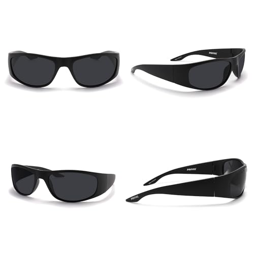 PRIVEL XXL Size Extra Large 150MM Wrap Around Sport Polarized Sunglasses for Big Wide Heads Men TR90 Running Cycling Glasses (PMX011P-1) - Image 3