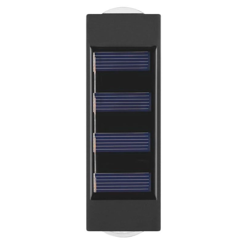 Waterproof Solar Wall Lights Double Head White LED For Garden Fence Outdoor - Image 1