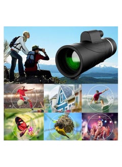 SYOSI Monocular Telescope Telephoto Lens for iPhone, 40X60 High Power Monocular Scope, Professional Macro Photography Lens (Fits for Almost All Phone) 6-Piece Set  - Image 3