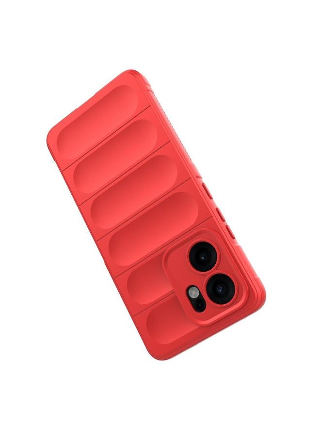 اس-توب جراب لهاتف OPPO Reno13 F 5G Global Magic Shield TPU + جراب هاتف من الفلانيل - Image 5