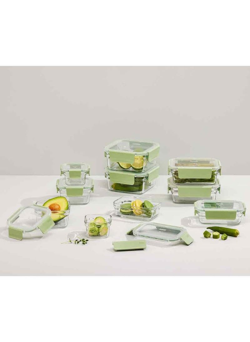 Glasslock GLASSLOCK Pure Airtight Tempered Food Container, Microwave and Dishwasher safe, Rectangle – 390 ml  - Image 5