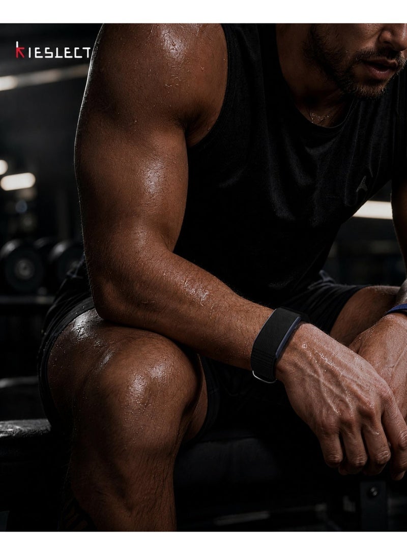 KIESLECT Free App; Comfortable For 24/7 Wear; All-Day Monitoring And Tracking, Including Heart Rate, Stress, Blood Oxygen, And Menstrual Cycle Reminders;14+ Days Battery Life. - Image 4