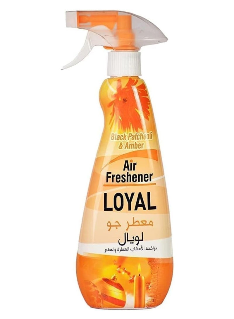 معطر جو لويال 450 مل - الباتشولي الأسود والعنبر
