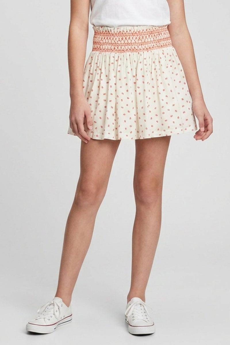 GAP Kids Girl Allover Print Skirt, Multicolor - Image 1