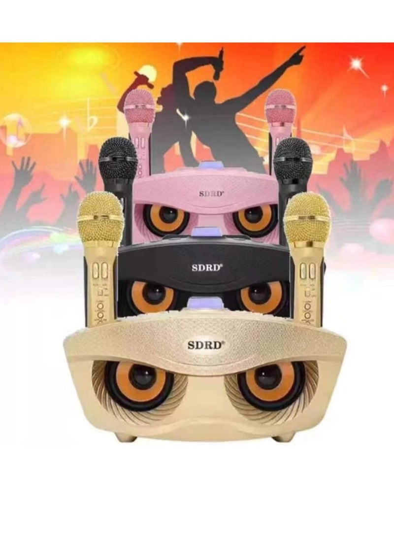 SDRD - The Ultimate Portable Karaoke Machine With 2 Mic - Image 1