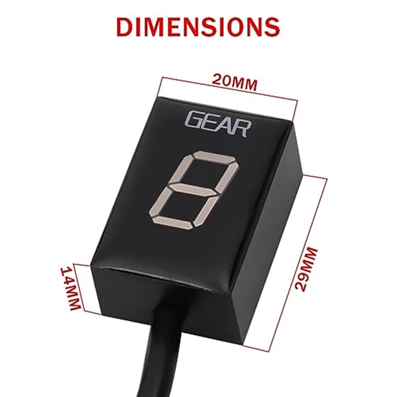 Wivplex Gear Display Indicator for Aprilia Motorcycles - Image 3