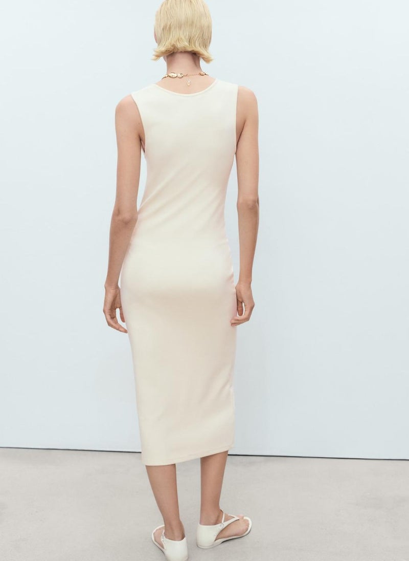 MANGO Sleeveless Knit Dress  - Image 2