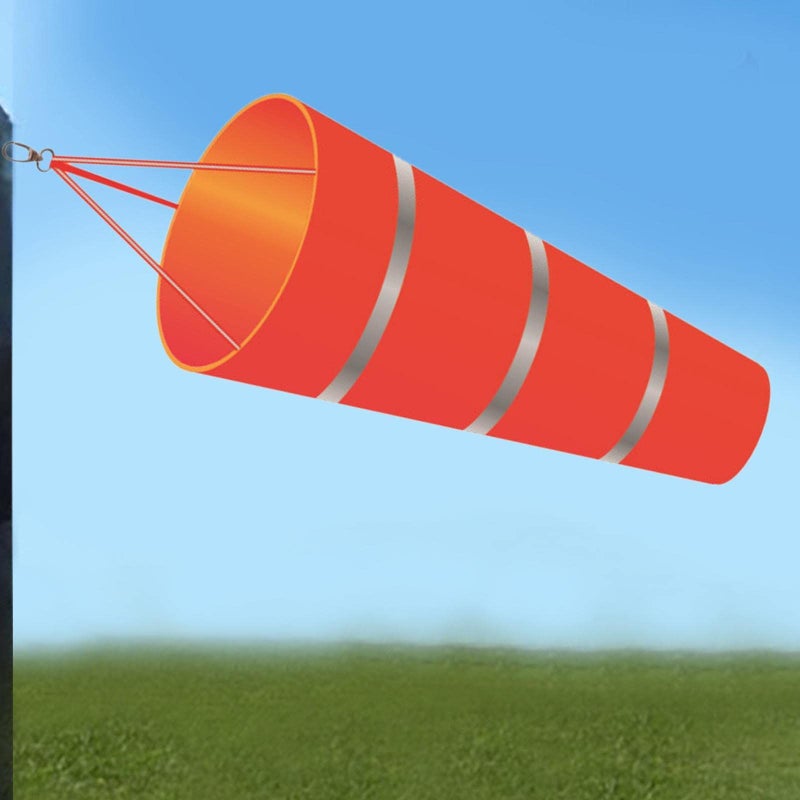 Red Windsock Wind Measurement Indicator Hanging Bag For Outdoor Garden - Image 5