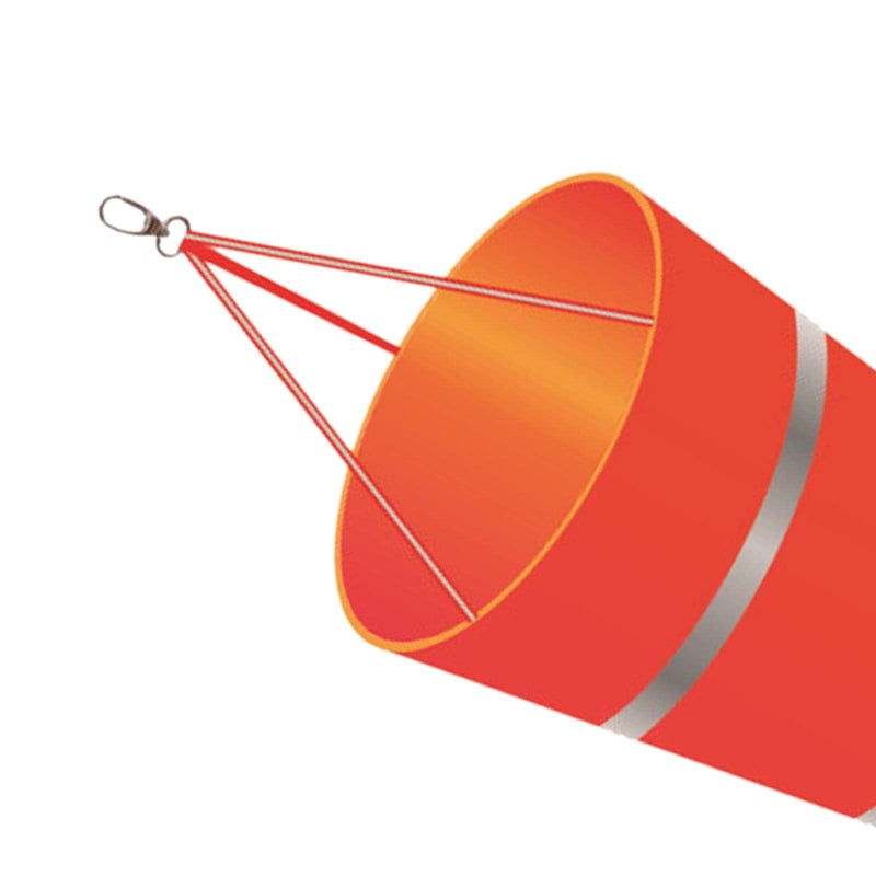 Red Windsock Wind Measurement Indicator Hanging Bag For Outdoor Garden - Image 4