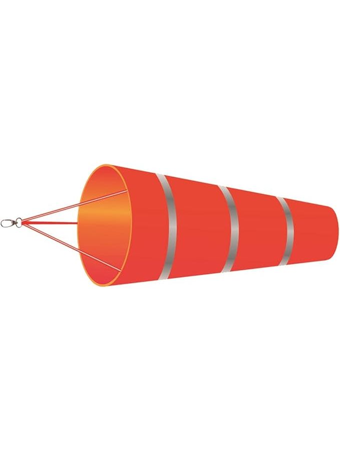 Red Windsock Wind Measurement Indicator Hanging Bag For Outdoor Garden - Image 1