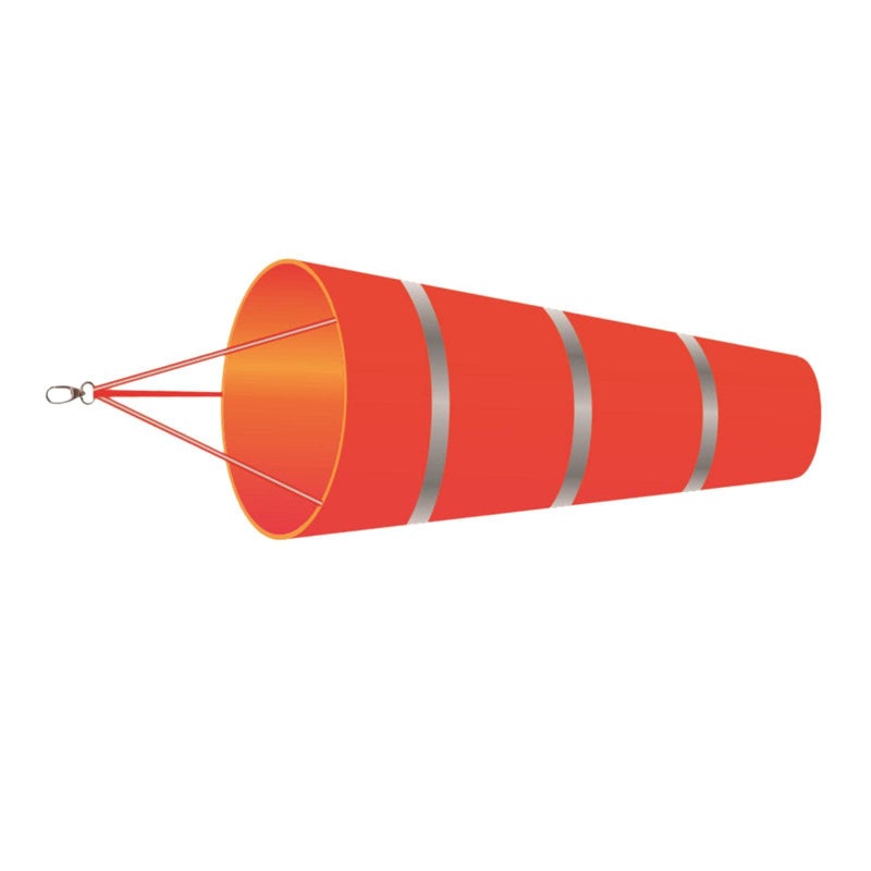 Red Windsock Wind Measurement Indicator Hanging Bag For Outdoor Garden - Image 2