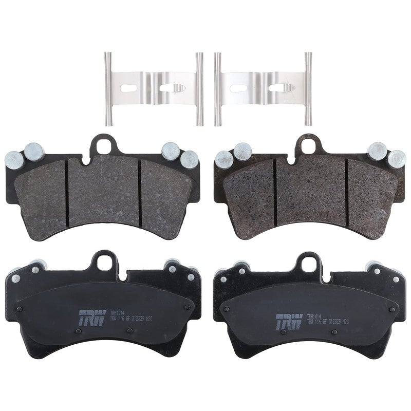 TRW Pro TRH1014 Disc Brake Pad Set For Audi Q7 20072015 Front And Other Applications