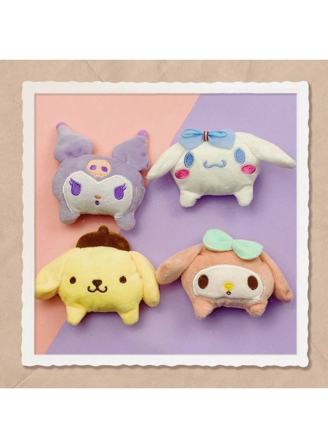 Fabric Cartoon Accessories Yugui Dog Accessories DIY Headdress Accessories Hair Accessories Shoes And Socks Package Cartoon Head-Color:Coolomi (large)  - Image 3