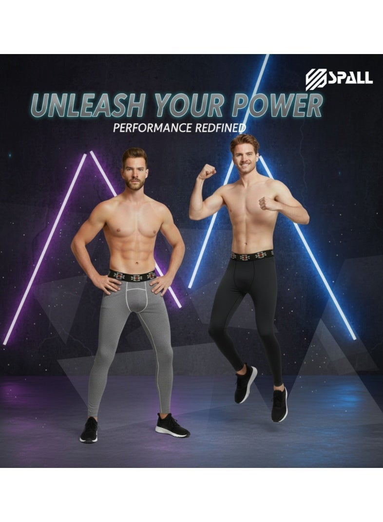 Spall Men’s Compression Leggings for Training, Gym, Running and Sports Performance - Image 5