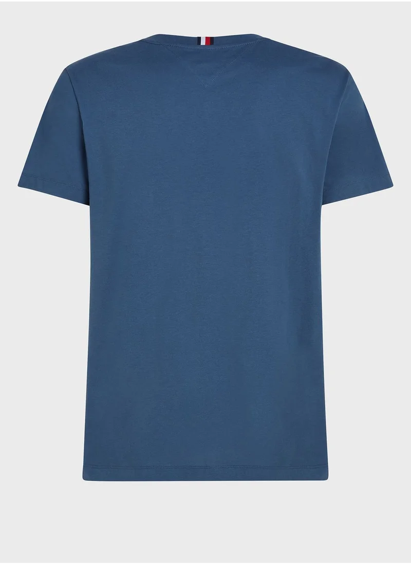 TOMMY HILFIGER Logo Crew Neck T-Shirt