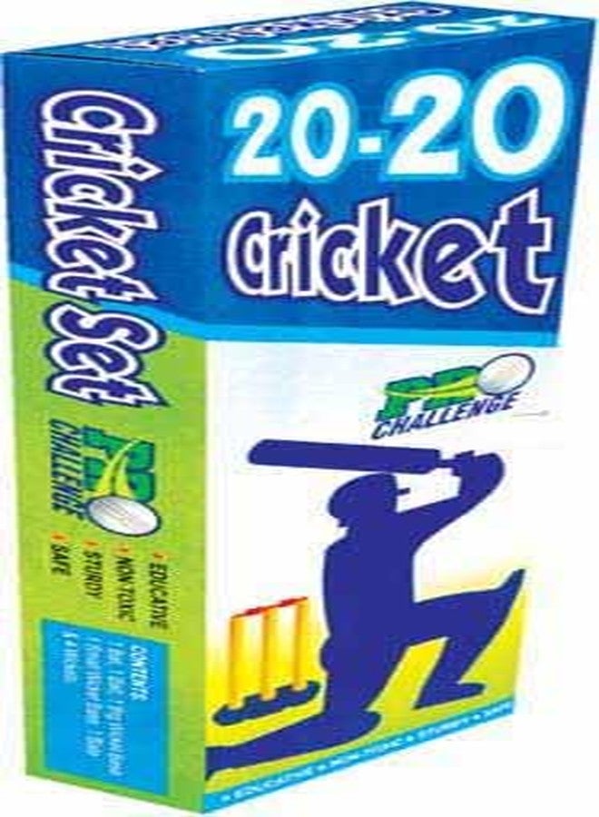 Raming Fox Kids Cricket Set - Complete Plastic Bat, Ball & Stumps (40cm) for Junior Players | Lightweight Outdoor Sports Kit for Boys & Girls Ages 3+ | Includes Wickets & Bails (20-20 Pro Style) - Image 3