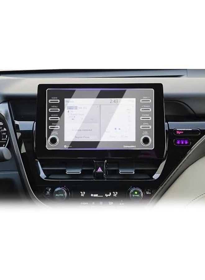 2024 Toyota Camry 7 Inch PET Film Screen Protector Touchscreen Anti Scratch Accessory - Image 2