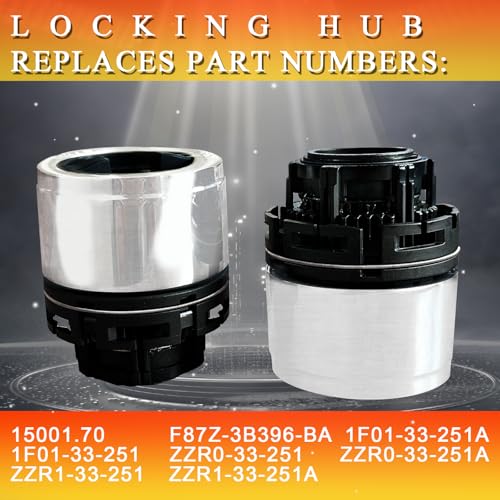FAKAFY 4WD Manual Wheel Locking Hub Replacement for 1998-2003 Ford Ranger 1995-2001 Ford Explorer 1998-2009 Mazda B-Series Pickup - 4X4 Locking Hub Actuator Assembly Replaces#‎15001.70 F87Z-3B396-BA(2PCS) - Image 5
