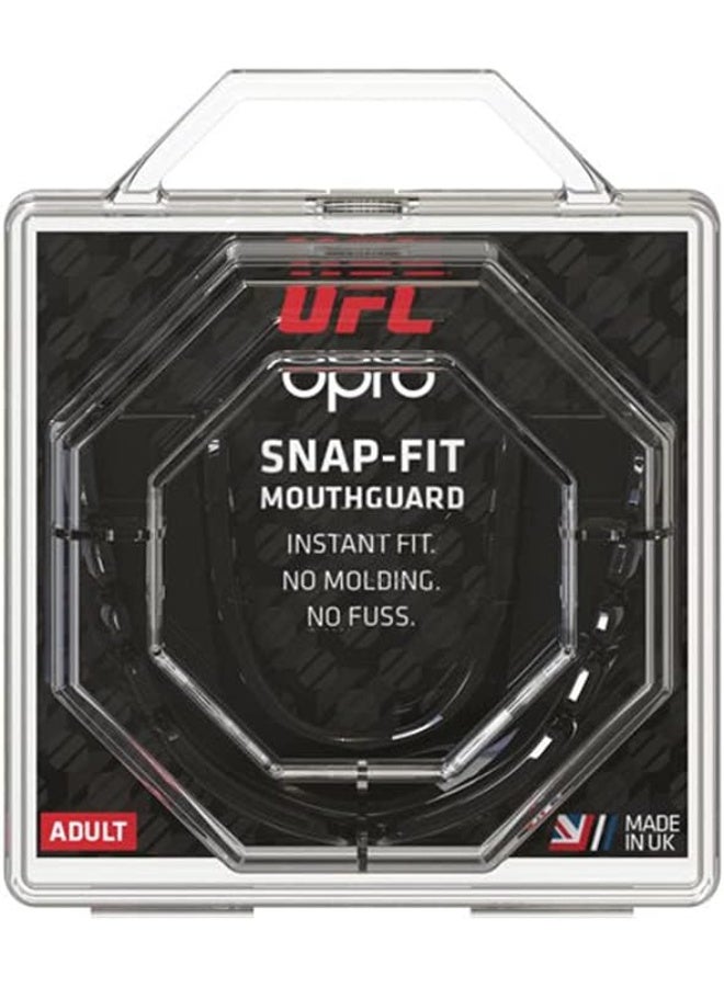 OPRO Snap Fit UFC Full Pack Junior Mouthguard, Black - Image 2