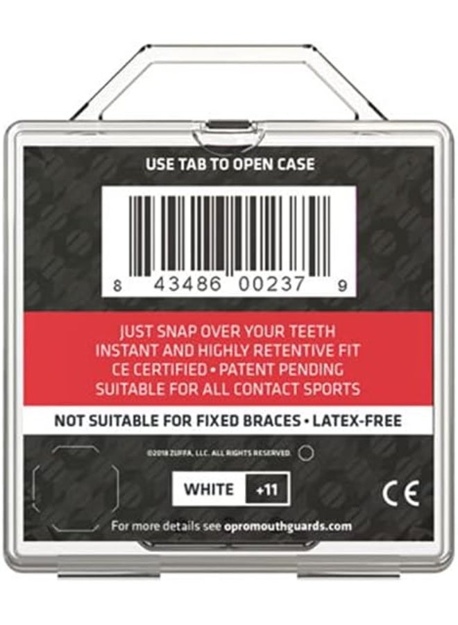 OPRO Snap Fit UFC Full Pack Junior Mouthguard, Black - Image 3