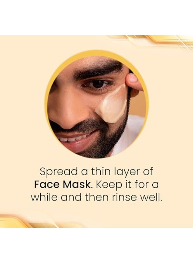 Bryan & Candy New York Superio Man Maxhydrator Face Mask with Hyaluronic Acid, Oat Meal & Organic Aloe Vera (50 gm) - Image 3