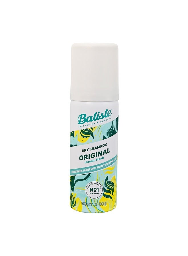 Batiste Instant Hair Refresh Dry Shampoo Original 50 ML - Image 1