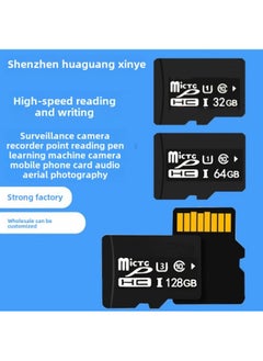Generic Memory Card AS Version 32g Mobile Phone TF Card 64g Recorder Monitoring Camera SD Expansion Upgrade Card-Color:Double Card Small White Box-Capacity:64GB-U3 Edition AS Solid Belt Quality Edition  - Image 2
