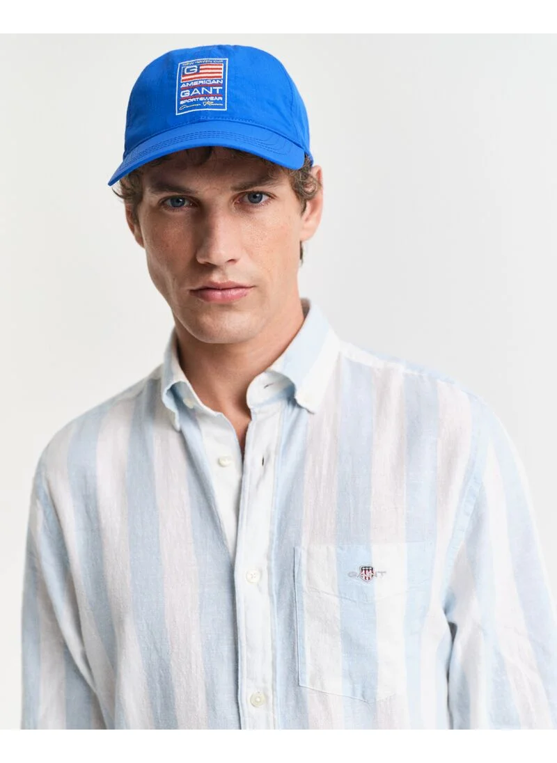 GANT Gant Regular Cotton Linen Bold Stripe Shirt