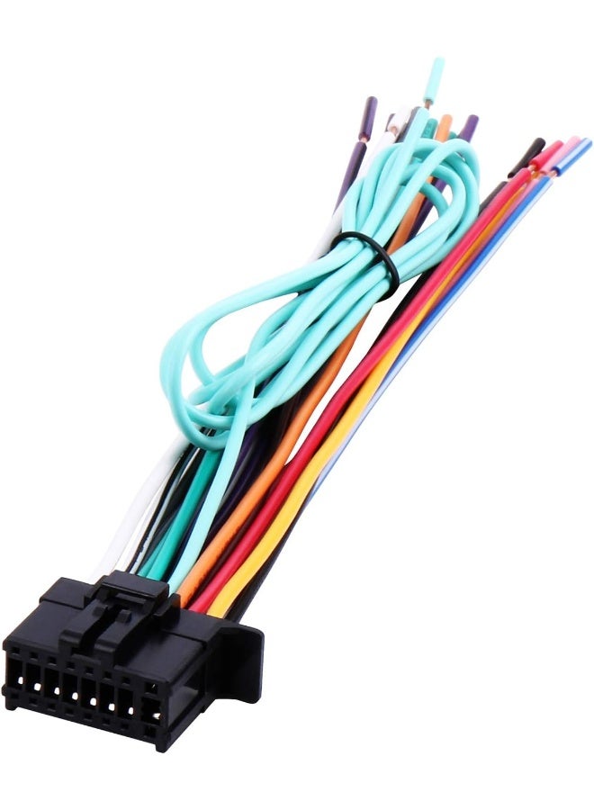 BASIKER Fit for Pioneer/Premier Car Stereo Power Speaker Wire Harness Aftermarket Radio DVD Nav - Image 1