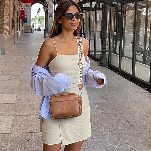 CLUCI Crossbody Bags for Women Trendy, Vegan Leather Shoulder Handbags，Purses for Women with Adjustable Wide Strap - Image 2