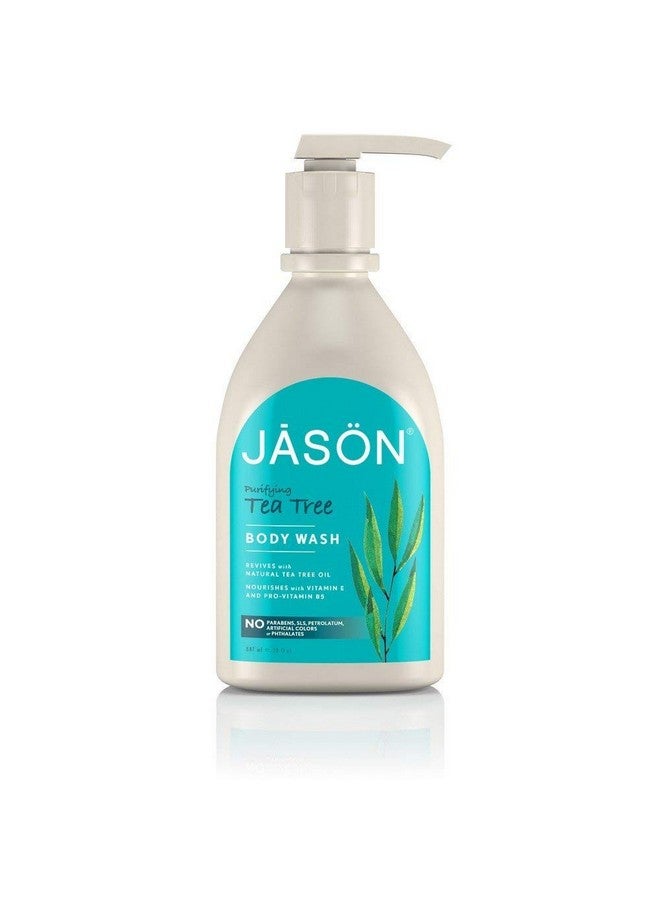 جيسون غسول الجسم الطبيعي النقي من بودي كير، خلاصة الصبار المهدئ النقي، 30 أونصة (4 عبوات)