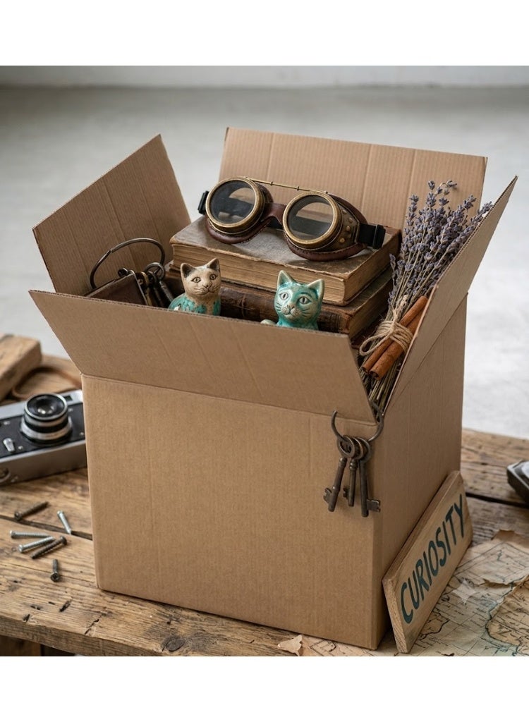 UHcom Heavy Duty Carton Box 55 x 55 x 70cm - 5 Ply Core - Good Protection for Your Valuable Items - UAE (Single Pack) - Image 2