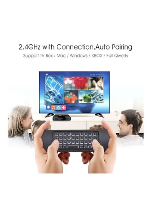 2-In-1 Remote Control And Keyboard For Android TV Box X96/H96 Black/Red/Blue - Image 3