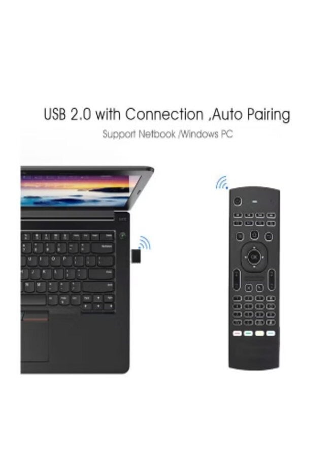 2-In-1 Remote Control And Keyboard For Android TV Box X96/H96 Black/Red/Blue - Image 5