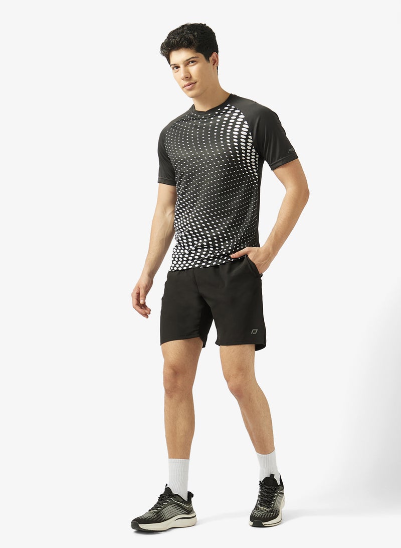 FRWD Printed Waistand Athletic Shorts - Image 2