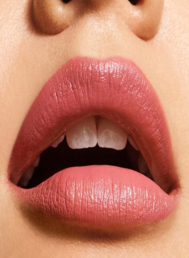 elf e.l.f. O Face Satin Lipstick – Effortless| Richly Pigmented Hydrating Satin Finish Lipstick with Squalane, Jojoba Esters & Marula Oil – 3.8 g - Image 3