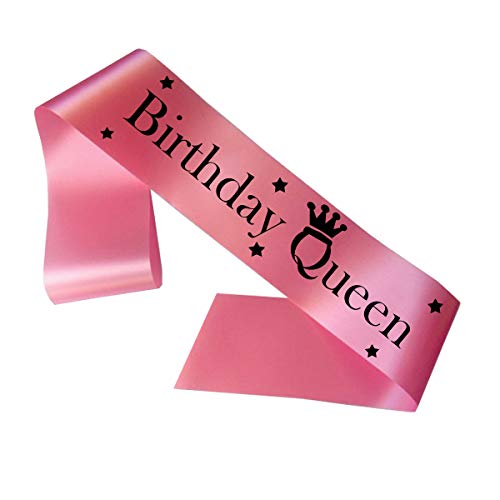 ME  YOU ME & YOU Sash, Biirthday Queen Sash for Birthday Girl - Image 2